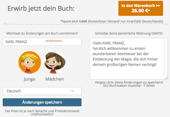 5 Die Magie Meines Namens Gutschein 20 Nur Heute Gutscheine De