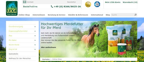 Lexa-pferdefutter.de Aktion | Gratis Geschenk | Gutscheine.de