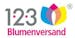 1-2-3-Blumenversand Logo