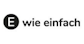 E WIE EINFACH Logo