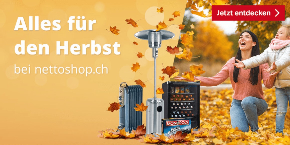 nettoshop.ch: CHF 10.- Gutschein einlösen
